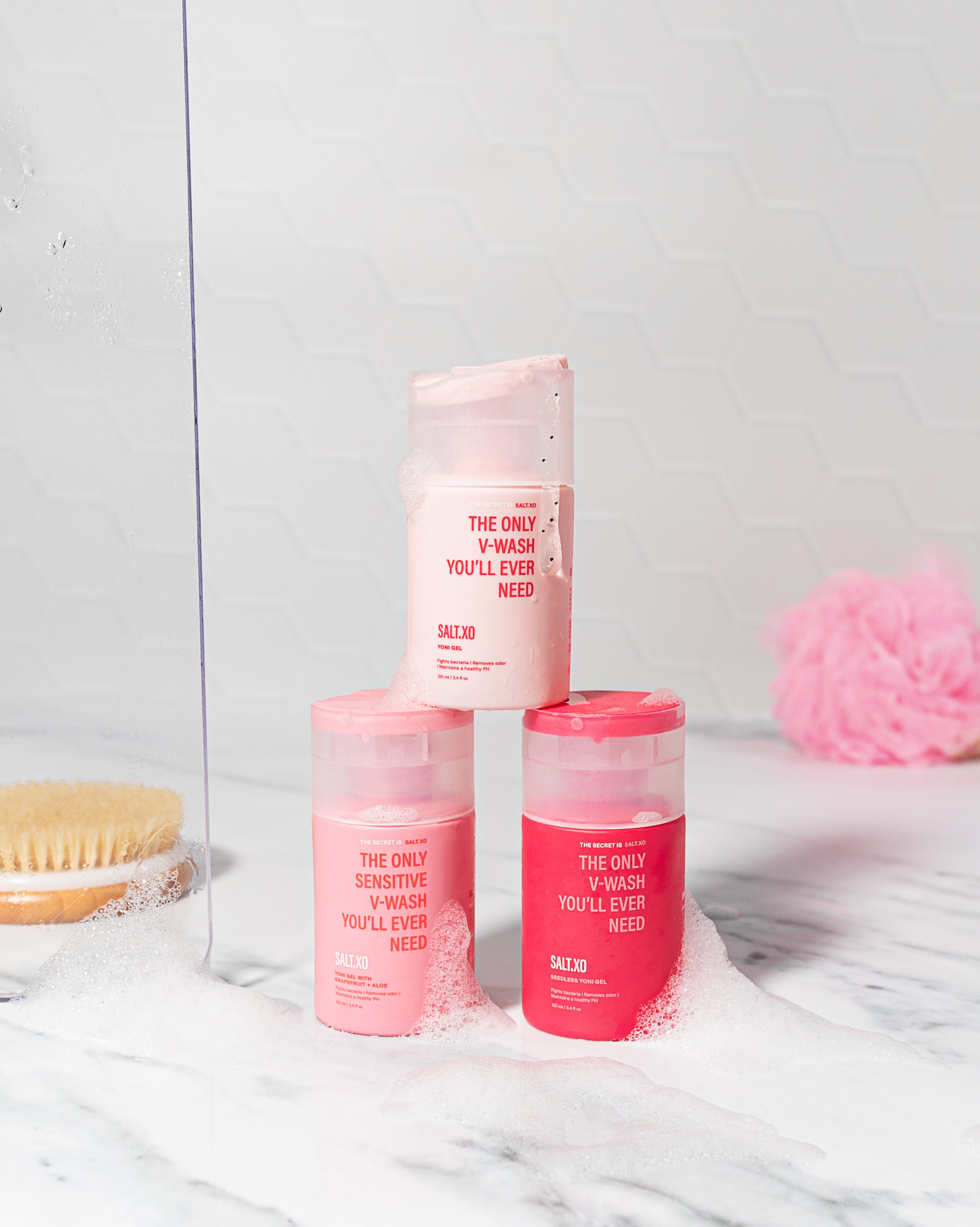 Supreme Balancing Bundle – Travel-Size Yoni Wash Trio