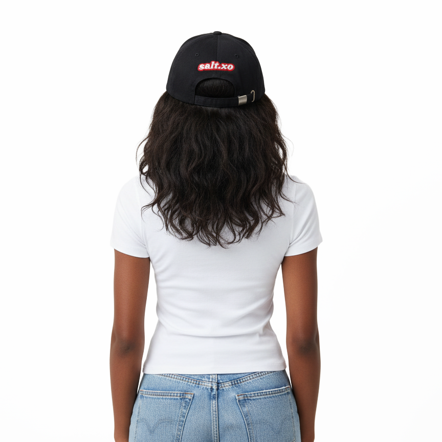 Clean Coochie Club™ Dad Hat – Salt.xo Official Merch (Black or Pink)