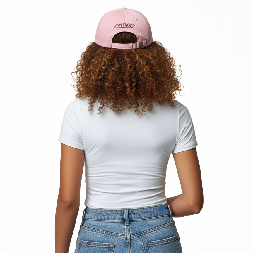 Clean Coochie Club™ Dad Hat – Salt.xo Official Merch (Black or Pink)