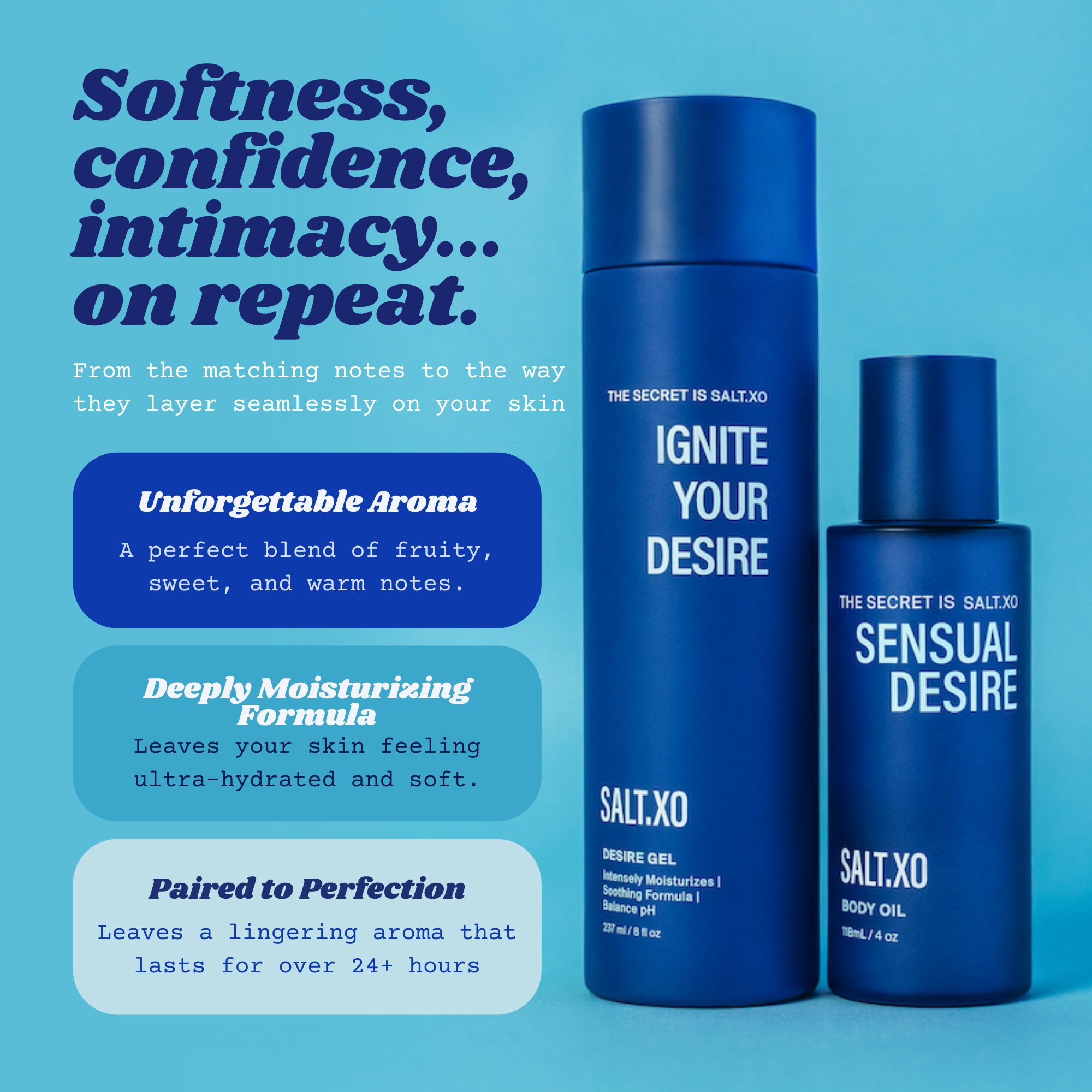 Desire Duo: Ignite Body Wash + Sensual Desire Body Oil Bundle
