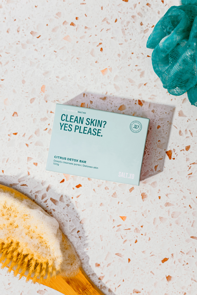 Citrus Detox Bar – Oily, Acne-Prone Skin | Salt.Xo | Salt.xo