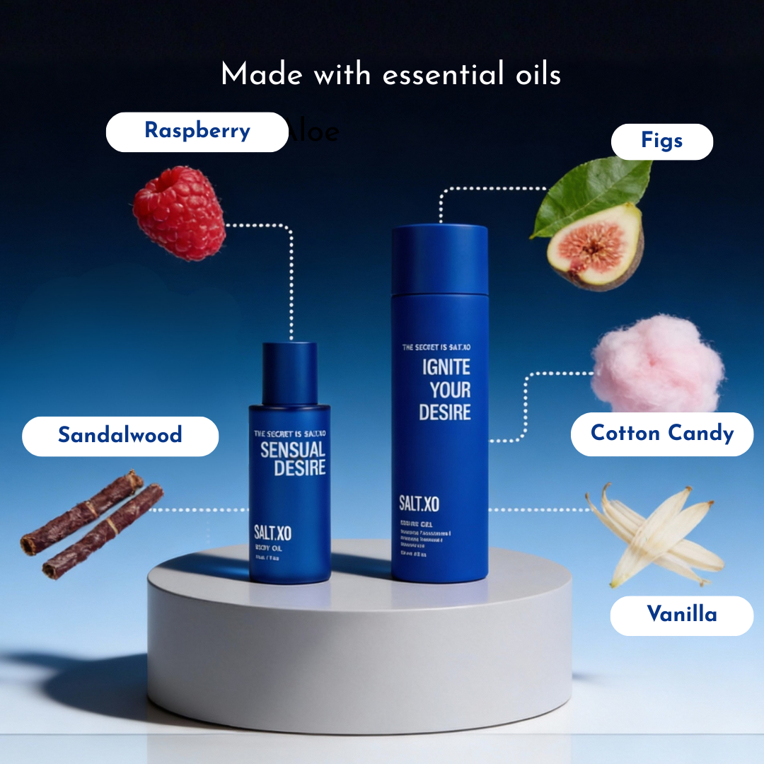 Desire Duo: Ignite Body Wash + Sensual Desire Body Oil Bundle