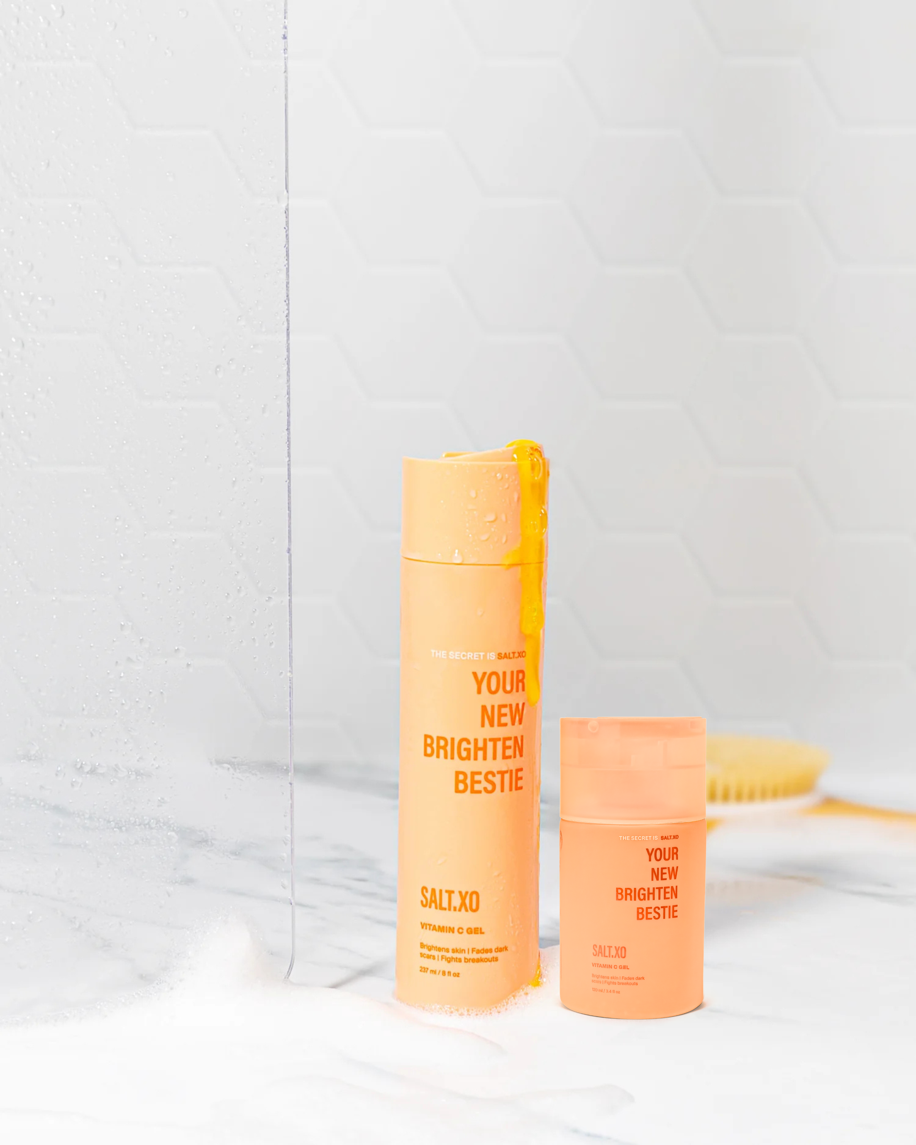 Salt.Xo At Home & On The Go (Includes 8oz + 3.4oz bottles)