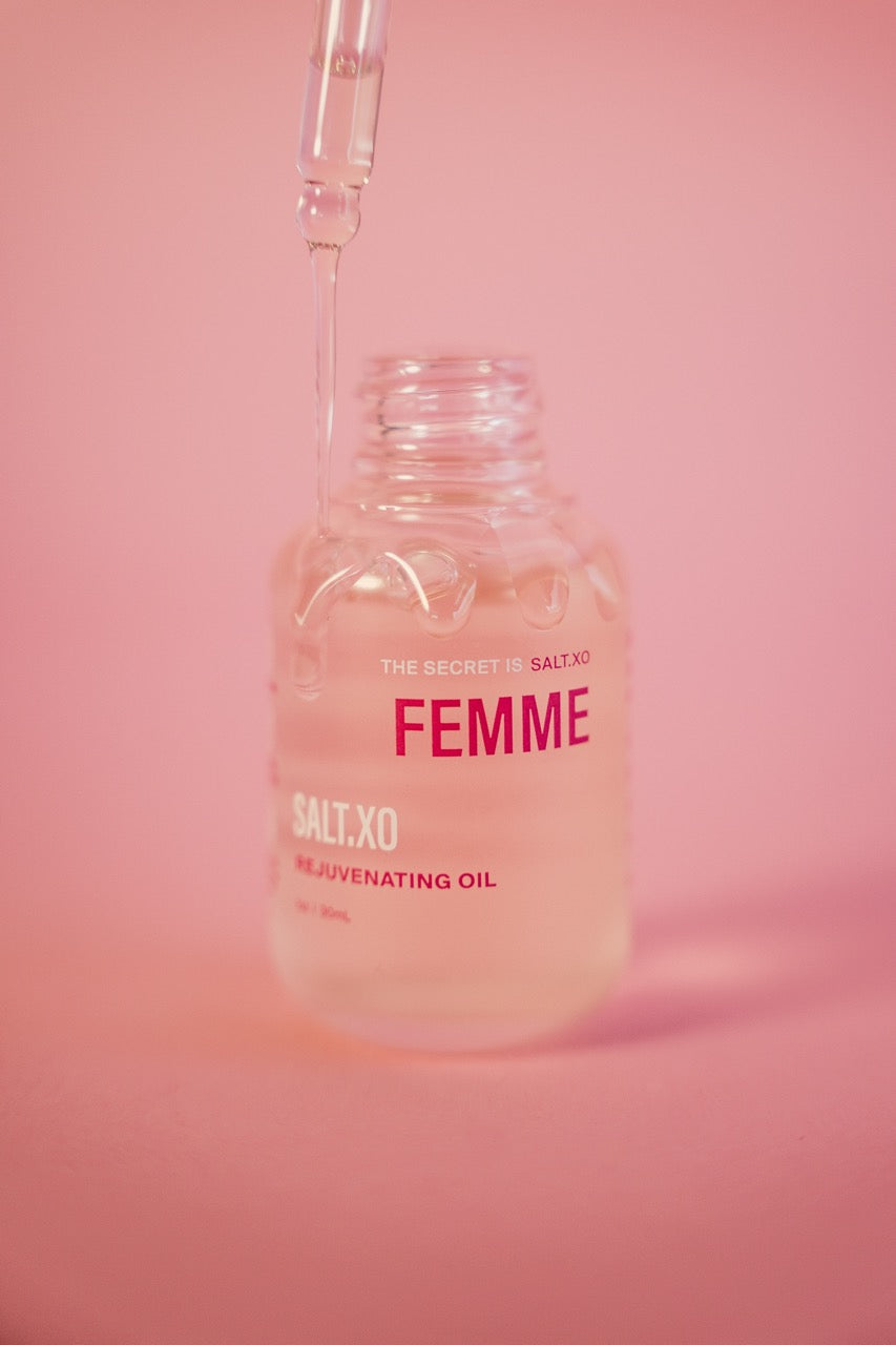 Femme Rejuv Oil For Bikini Line and Vulva SaltXo