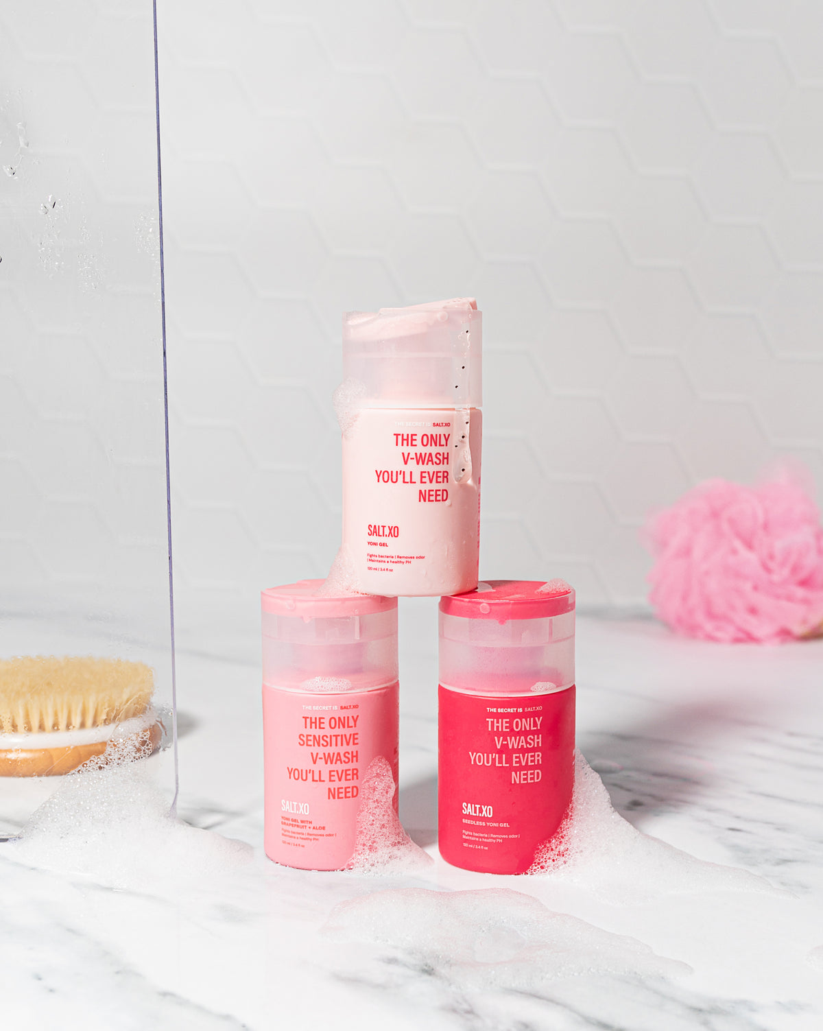 Supreme Balancing Bundle – Travel-Size Yoni Wash Trio