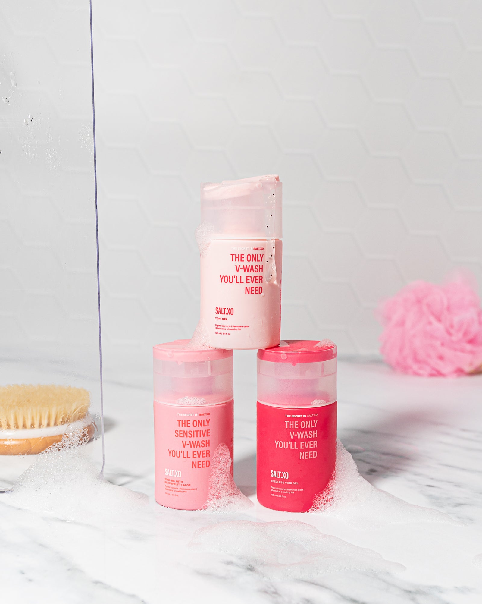 Supreme Balancing Bundle – Travel-Size Yoni Wash Trio