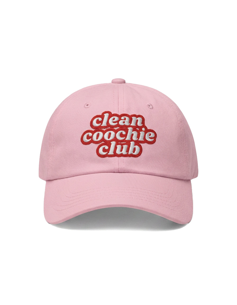 Clean Coochie Club™ Dad Hat – Salt.xo Official Merch (Black or Pink)