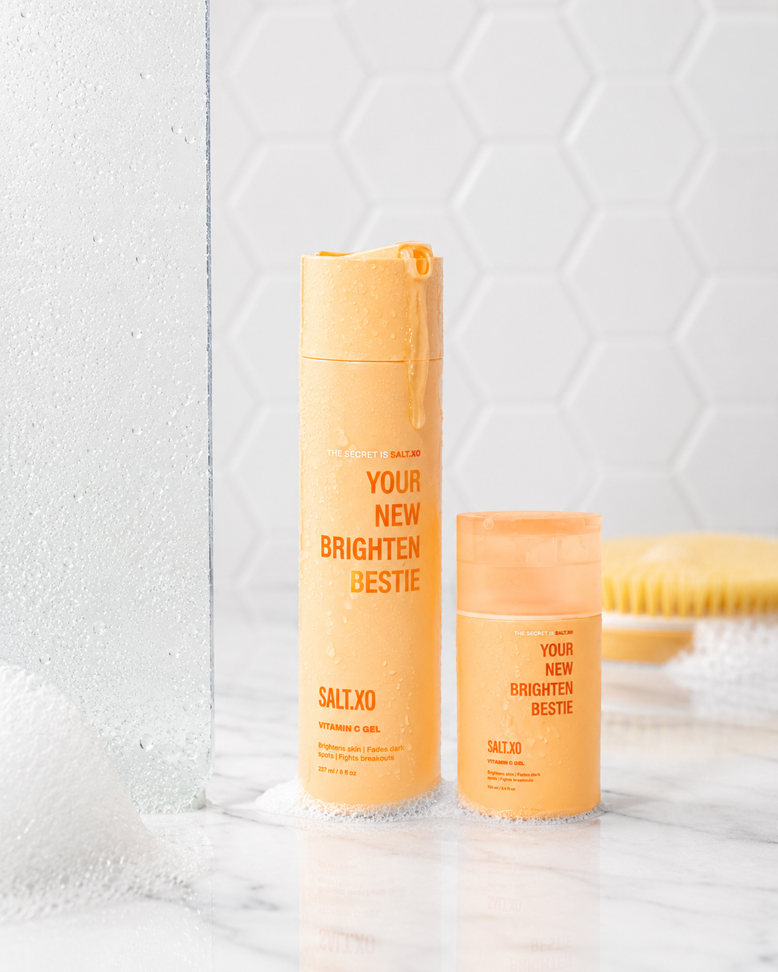 Salt.Xo At Home & On The Go (Includes 8oz + 3.4oz bottles)